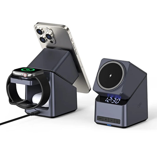 VoltDock™ 4-in-1 Magnetic Wireless Charging Stand